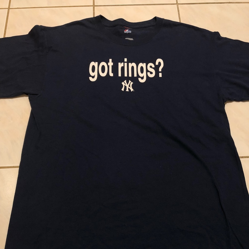 Rare MLB Yankee / Red Sox Rivalry “ Got Rings” Tee